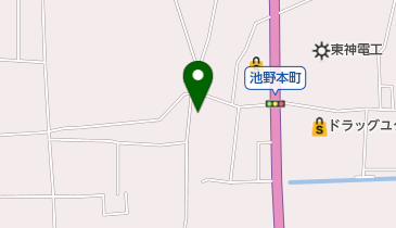 ヘアースタジオクローバーの地図画像