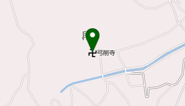弓削寺華苑の地図画像