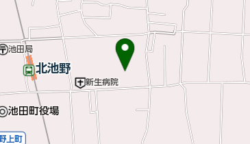 池田町役場 保健センターの地図画像