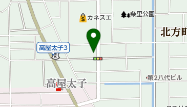 有限会社豊田商店の地図画像