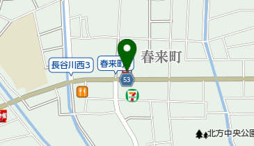JAぎふ 北方選果場の地図画像