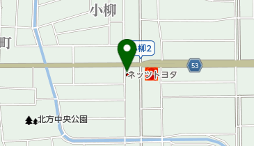 ネッツトヨタ岐阜株式会社北方店の地図画像