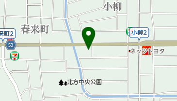 北方動物病院の地図画像