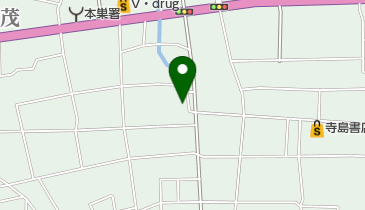 やよい美容室の地図画像