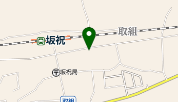 古田衣料店の地図画像