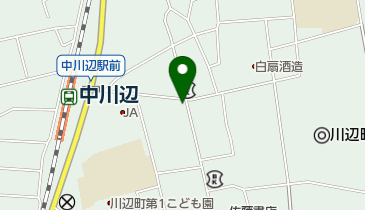 志ん屋衣料品店の地図画像