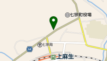 わかい理容院の地図画像