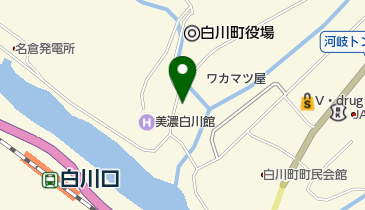かつらがわ衣料店の地図画像