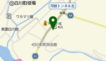 美濃白川整体院の地図画像