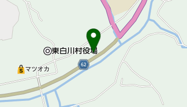 東白川村商工会の地図画像