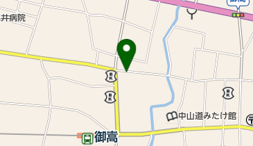 小栗自転車店の地図画像