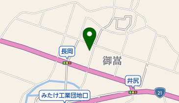 伊佐次製作所の地図画像