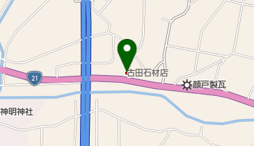 古田石材店の地図画像