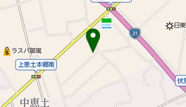 しまだ接骨院の地図画像