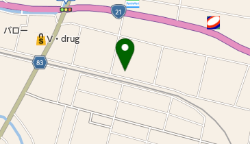 美容室Uの地図画像