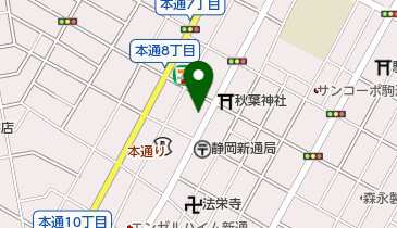 飯塚製菓の地図画像