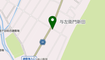 安本ガラスサッシ販売の地図画像