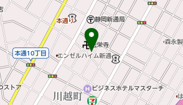 フジヤマ印刷の地図画像