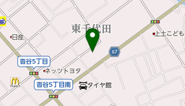 株式会社小野美術印刷の地図画像