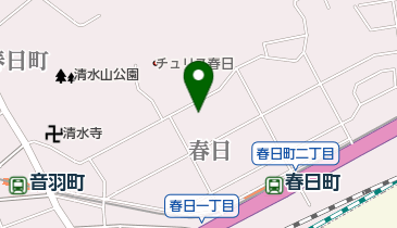 静岡市ワーク春日点字印刷部の地図画像