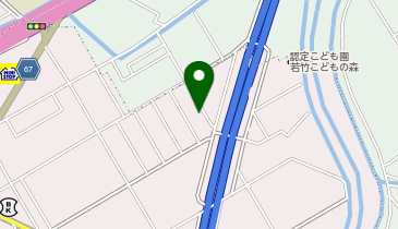こばやしふとん店の地図画像