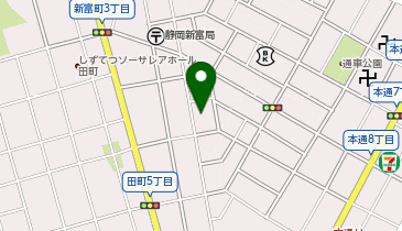 石上ガラス店の地図画像