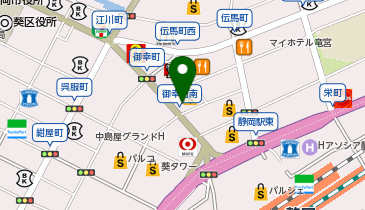 株式会社アートネイチャー 静岡店の地図画像