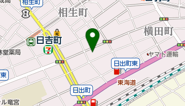 理容ヤマナシの地図画像