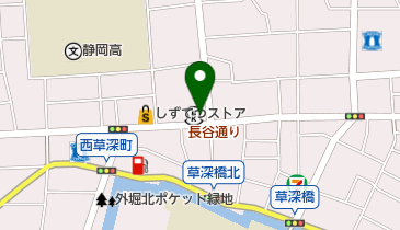 ふかざわフルーツの地図画像