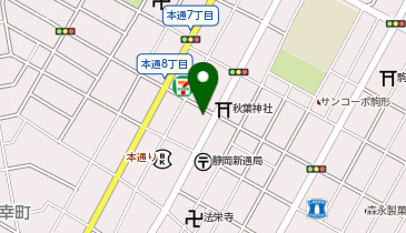 有限会社湯沢堅吉商店の地図画像