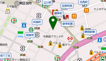 株式会社星倭画廊の地図画像