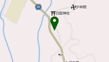 平野公民館の地図画像