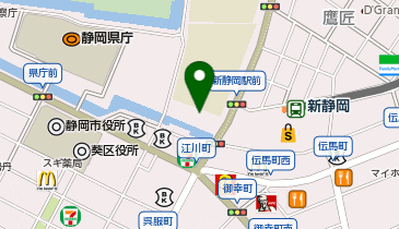 静岡県教育会館(一般財団法人)の地図画像