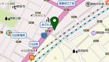 静岡労政会館予約受付の地図画像