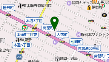 服部海苔店の地図画像