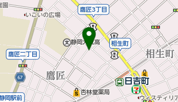 国風華道会本部教室の地図画像