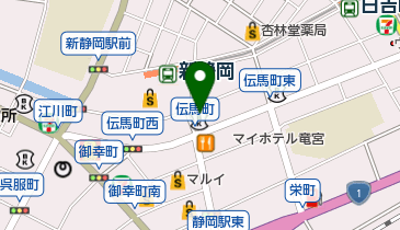 総合資格学院静岡校の地図画像