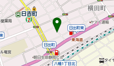 藤枝産業株式会社の地図画像