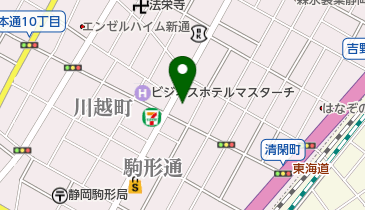 コマガタ薬局の地図画像