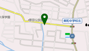 餃子よしみの地図画像