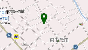 カトリック 千代田教会の地図画像