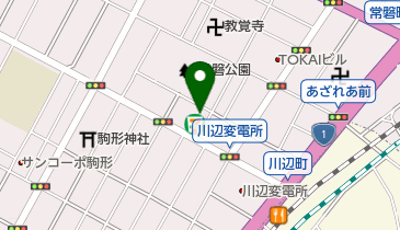 金光教静岡教会の地図画像