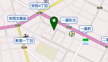 勝見クリーニング店の地図画像