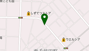 クリーニングのオークの地図画像