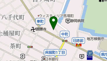 ナベタ靴本店の地図画像