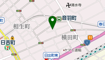 宮崎靴店の地図画像