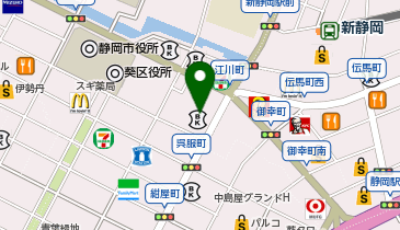 静岡経済研究所(一般財団法人)の地図画像