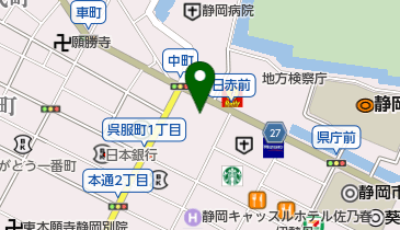 静岡県発明協会(一般社団法人)の地図画像