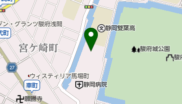 静岡県弁護士会静岡支部の地図画像