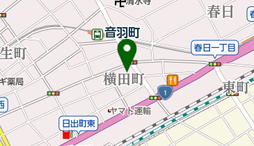 静浜屋酒店の地図画像